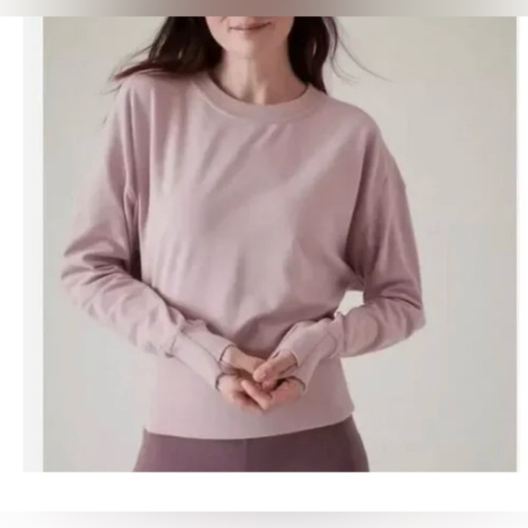 Athleta Tops - Athleta Retroterry Crewneck Sweatshirt Size M